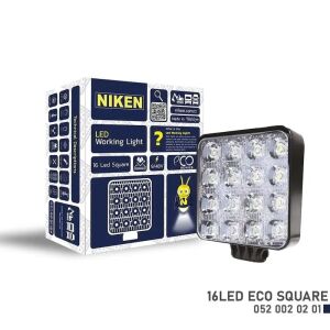 Çalışma Lambası Eco 16 Ledlı Kare 052 002 02 01