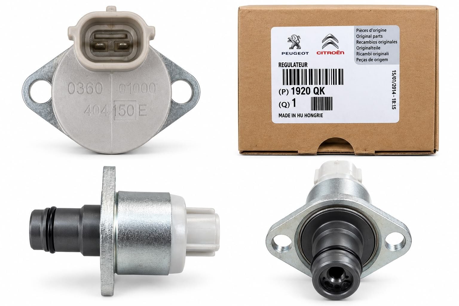 Mazot Basınç Müşürü Fiat Ducato III 2.2 D (9665523380 1514885 6C1Q9358AB 6C1Q9358AA 1920QK)