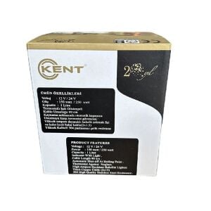 12V Araç İçi Kettle 1 Lt Beyaz Oto Su Isıtıcı Çaydanlık