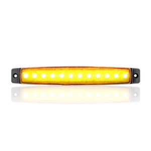 Sanel 12V Üniversal Parmak 12 Led Basamak Sarı SBC12Y12