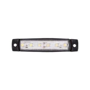Parmak Lamba 6 Led'Li 92Mm 12V-24V Beyaz - FR0172-W