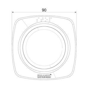 Sanel Dokunmatik Buton 12V & 24V Temsa. Bmc. Otokar STBC01B