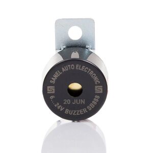 Sanel İç Mekan Buzzer 6-24 Volt Uyumlu Fasıllı Ses İkazı SB888