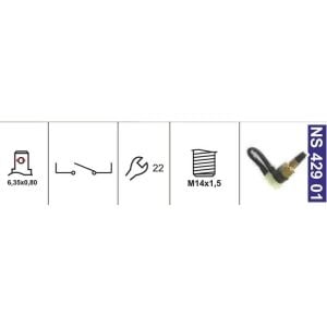 Kabin/Marş Emniyet Müşiri Fıat Traktör/New Holland-Yarış 10120428 - NS42901