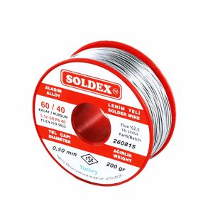 Lehim Teli Kurşunlu SN 60 PB 40 3,00mm 500Gr 60/40