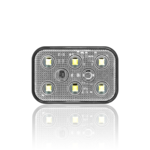 Sanel Animasyonlu 12-24V Universal Kare 6 Led Dış Mekan Uyumlu Beyaz SBDF6W