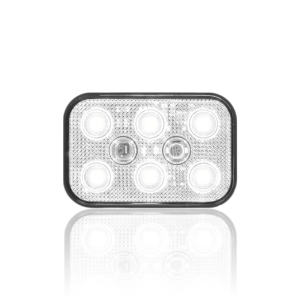 Sanel Animasyonlu 12-24V Universal Kare 6 Led Dış Mekan Uyumlu Beyaz SBDF6W