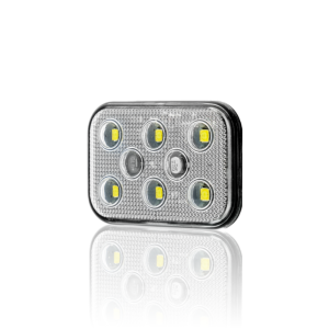 Sanel Animasyonlu 12-24V Universal Kare 6 Led Dış Mekan Uyumlu Beyaz SBDF6W