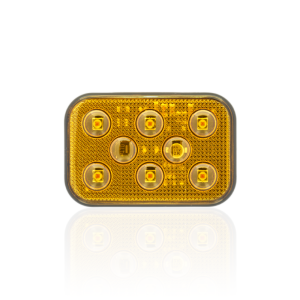 Sanel Animasyonlu 12-24V Universal Kare 6'Led Dış Mekan Uyumlu Sarı SBDF6Y