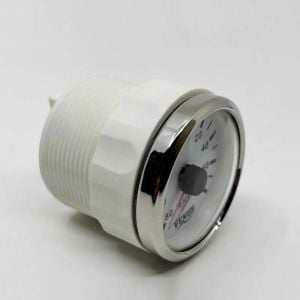 Marin Tip Ampermetre Beyaz Göstergeli + - 80 Amp