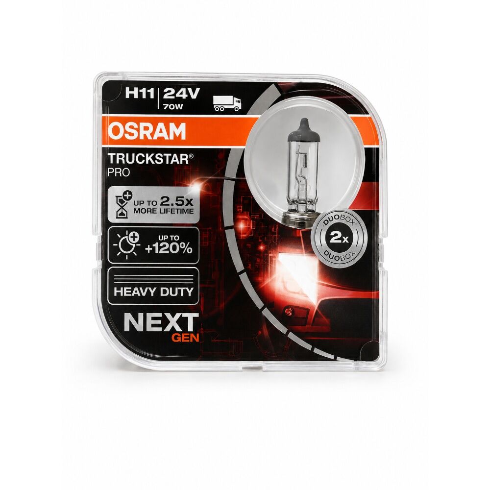 OSRAM 64216TSP TRUCKSTAR PRO H11 24V 70W Halojen Ampul