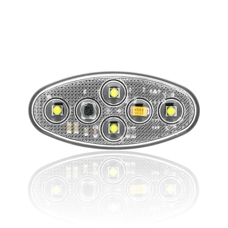 Sanel Animasyonlu 12-24V Universal Elips 4 Led Dış Makan Uyumlu Beyaz SBEF4W