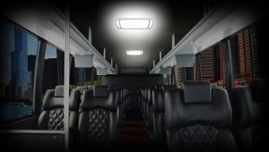 Sanel 12V/24V 182 Ledli Beyaz  Gece Aydınlatmalı Tavan A SBTAWN