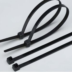 Siyah Plastik Kablo Bağı Plastik Kelepçe 3,6MMX15Cm 100