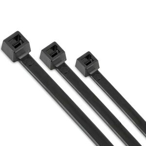 Siyah Plastik Kablo Bağı Plastik Kelepçe 2,5MMX20Cm 100