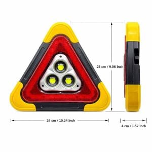 Üçgen İkaz Reflektörü Güneş Enrjili 5 Foksiyonlu