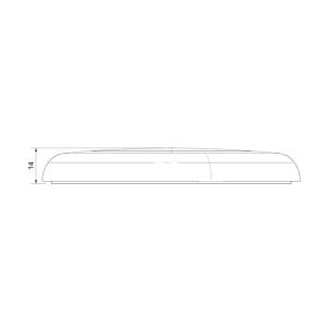 Sanel Lamba Spot Yüzey Montaj 24 Volt 24 Ledli Mavi STCS24B24