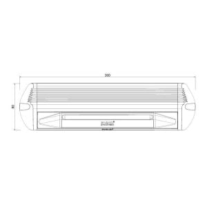 Sanel Power Led İç -Dış Aydınlatma 10V-30V 36*0.5W (Su Geçirmez)