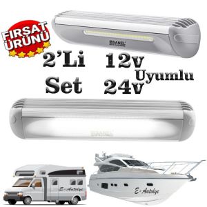 Sanel Power Led 2'Li Set İç -Dış Aydınlatma 10V-30V 36*0.5W SZLG36W-SET-6