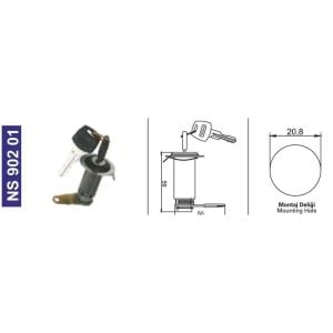 Kapı Kilidi Bmc.L3.0-Profesyonel 58Rs502906 - NS90201