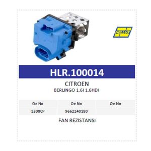 Fan Rezistansı Peugeot 307-308-3008-5008-Partner 1