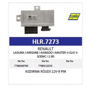 Renault Laguna I Megane I Kangoo I Master Kızdırma Rölesi 7700111525