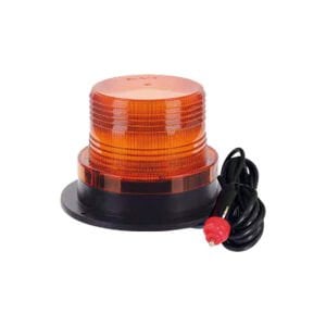 Ledli Döner Lamba (Mıknatıslı) 12V/110V Sarı