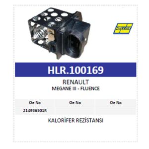 Kalorifer Rezistansı Renault Megane Iıı - Fluence