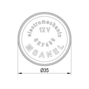 Sanel Flaşör 12 Volt Elektromekanik SSF450