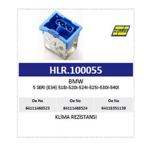 Klima Rezistansı Bmw 5 Serı (E34) 518I-520I-524I-5