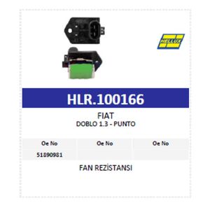 Fiat Doblo Punto 1.3 Fan Rezistansı 51890981
