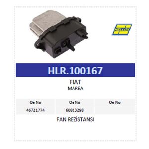 Fiat Marea Fan Rezistansı 46721774 60813298