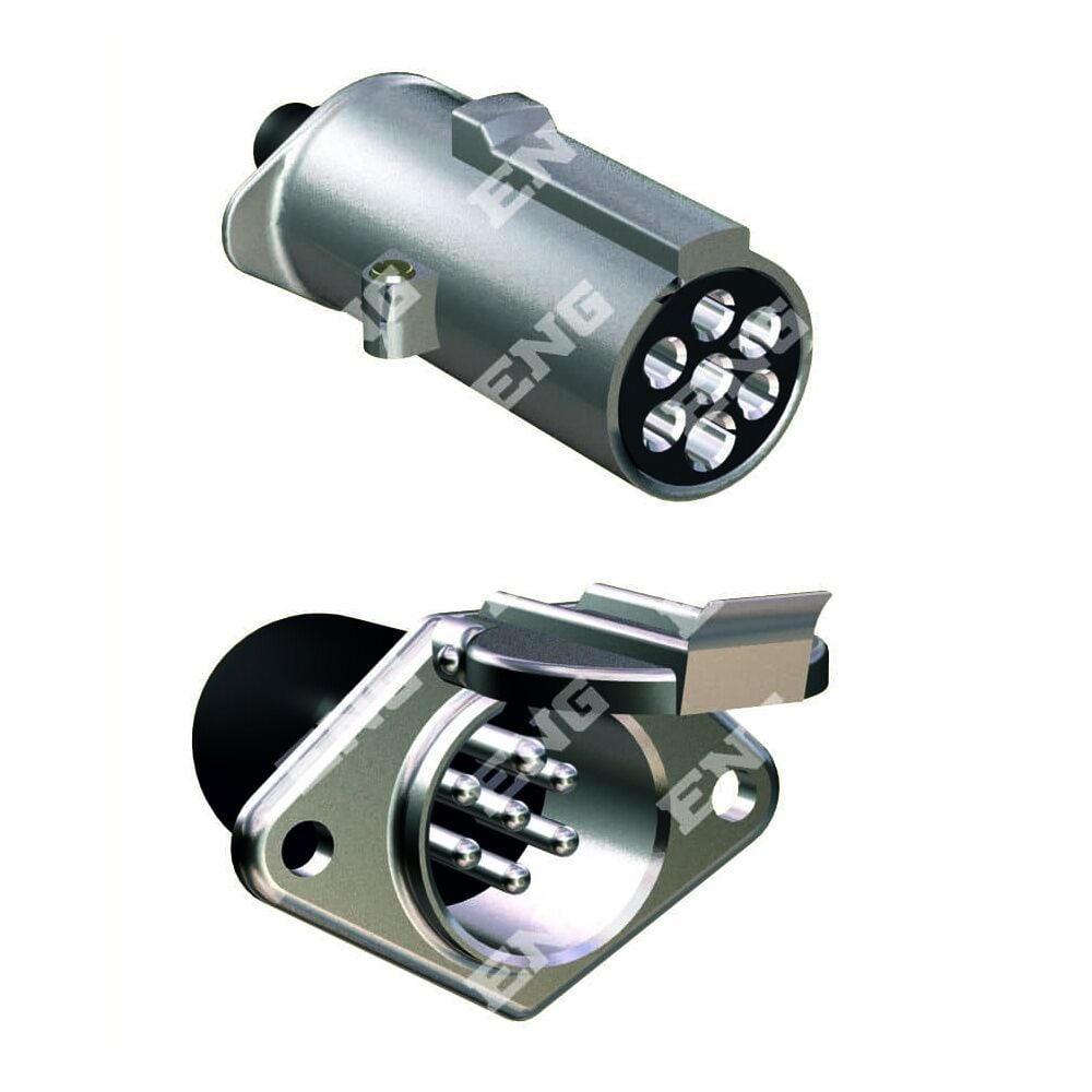 Eng 060404 Tır Römork Fişi Komple Yeni Model(Alüminyum)