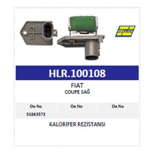 Kalorifer Rezistansı Fıat Doblo 1.3- 2.0 Jtd- Gıul