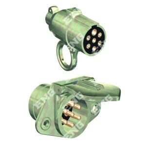 Eng 060401 Tır Römork Fişi 7'Lİ Komple Metal