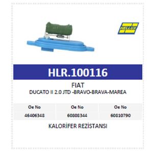 Kalorifer Rezistansı Fıat Ducato Iı 2.0 Jtd -Bravo