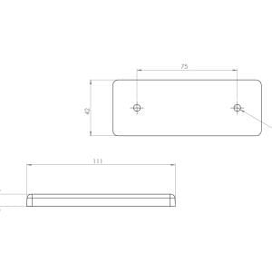 Side Marker Lamba 12V/24V Beyaz - 50-B