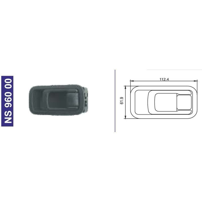 Kapı İç Kolu Sağ Bmc.L60-Tdi80-L100-M.Star-Profesyonel 8M63235 - NS96000