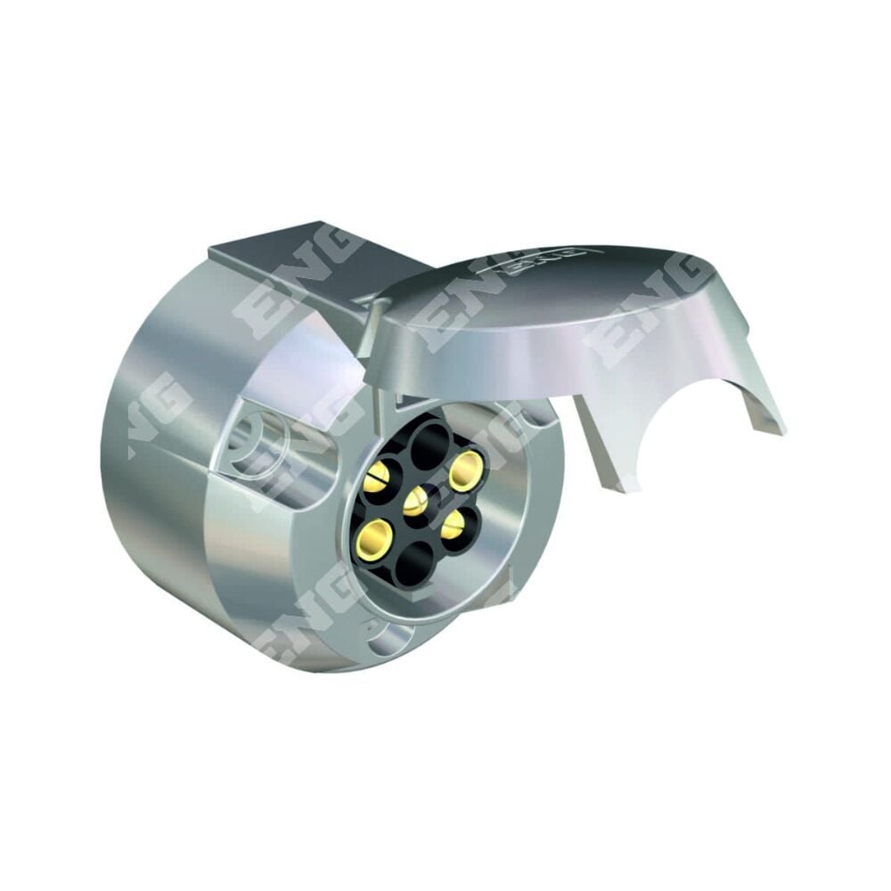 Eng 060103 Römork Fişi 5'Lİ Dişi Metal
