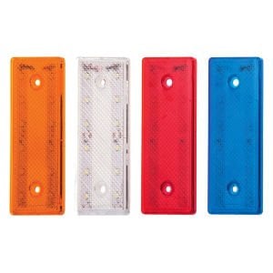 12 Ledli Side Marker Lamba 12V/24V Mavi - 51-M