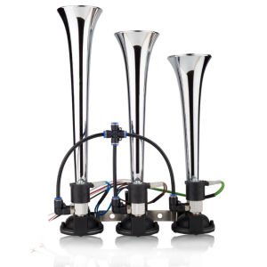 Marco Tipi Krom Arap Korna 3 Borulu Melodili 12V - 461C-12V