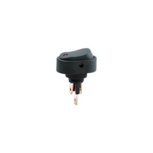 Aksa Aç/Kapa Kırmızı Led Işıklı Oval Tuşlu Anahtar - 11-010