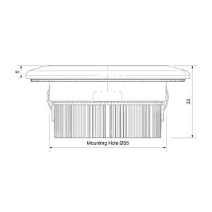 Sanel Lamba Spot 12 Volt SSPC12WW6C