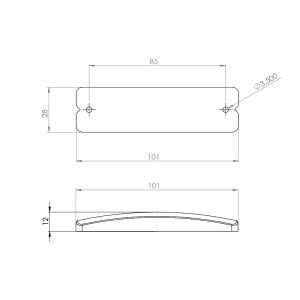 Parmak Lamba 18 Led’li 12V/24V Beyaz - 57-B