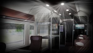 Sanel 12V 6 Ledli 1,2 Watt Power Spot Klips Montaj Beyaz SSPD12W6G