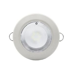 Sanel Butonlu Spot 12V Renk Modlu Beyaz-Gece Mavisi SSPEB.12WB-CG