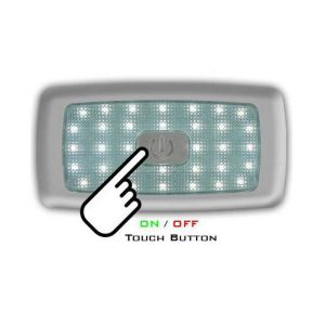 Sanel Led Lamba 12Volt 34 Ledli İç Aydınlatma Dokunmatik Sıcak Beyaz