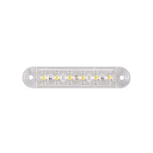 Parmak Lamba 6 Led'Li 100Mm 12V-24V Beyaz - FR0173-W
