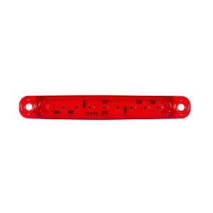Parmak Lamba 9 Led'Li 98Mm 12V-24V Kırmızı - FR0176-R