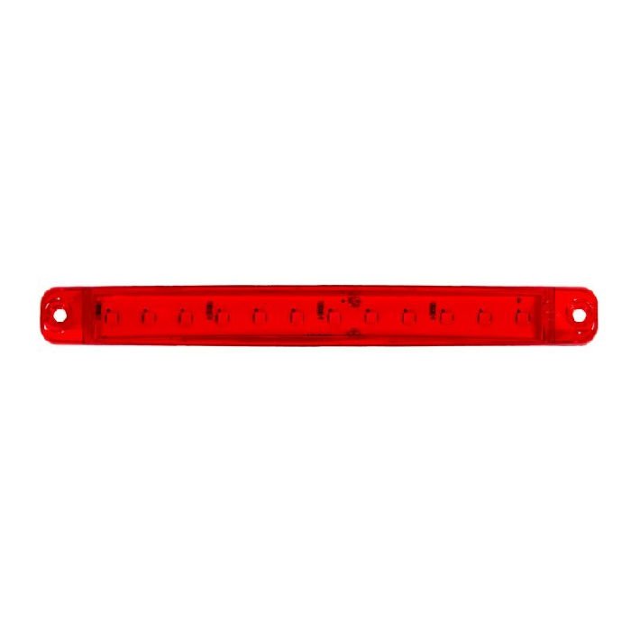 Parmak Lamba 12 Led'Li 170Mm 12V-24V Kırmızı - FR0179-R
